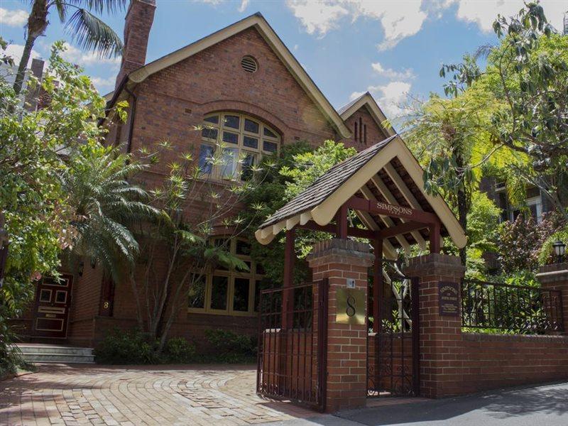 Hotel Simpsons Of Potts Point Sydney Exteriér fotografie